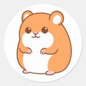 Happy Hamster Stickers (Vorderseite)