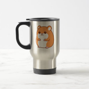 Happy Hamster Travel Mug Reisebecher