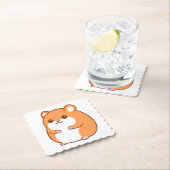 Happy Hamster Untersetzer (Vor Ort)