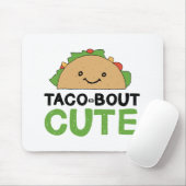 Happy Hand Drawn Taco Bout Niedliches Taco Art Des Mousepad (Mit Mouse)