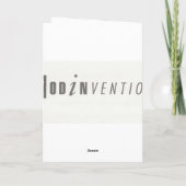 Happy Hannukah Feiertagskarte (Rückseite)