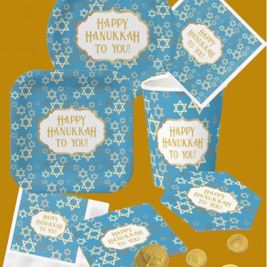 Happy Hannukah Star von David Serviette