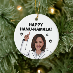 Happy Hanu-Kamala Keramik Ornament