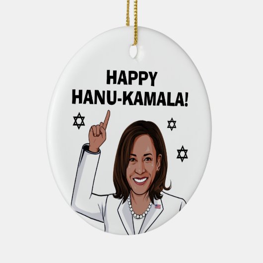 Happy Hanu-Kamala Keramik Ornament (Rechts)