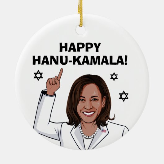 Happy Hanu-Kamala Keramik Ornament (Hinten)