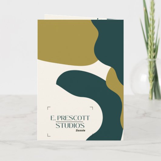 Happy Hanukka! Dankeskarte (Rückseite)