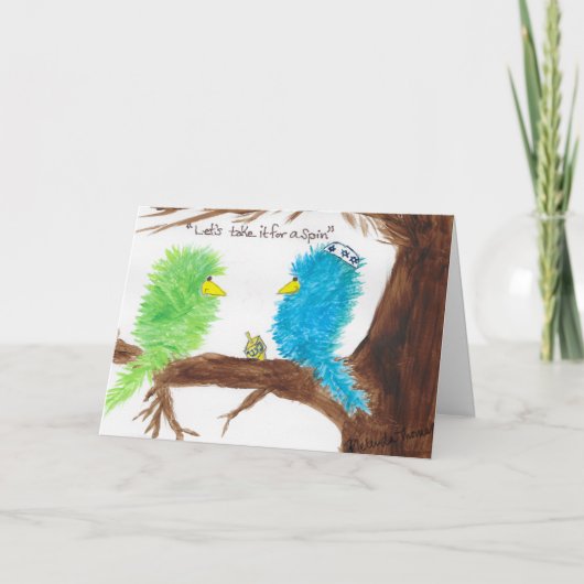 Happy Hanukka! Karte (Vorderseite)