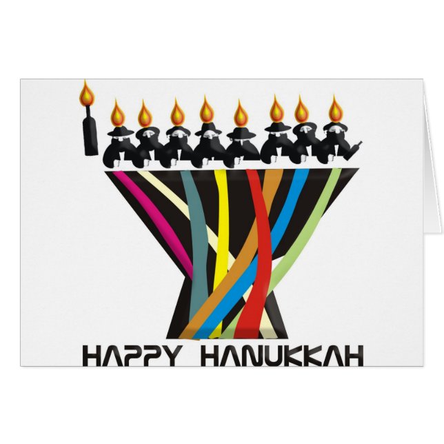 Happy Hanukkah (Vorderseite (Horizontal))