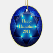 Happy Hanukkah 2011 Ornament (Rechts)