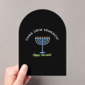 Happy Hanukkah! Acryleinladungen (Insitu (Handheld))