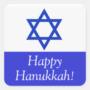 Happy Hanukkah Aufkleber