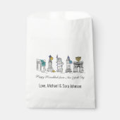 Happy Hanukkah aus New York City NYC Chanukah Geschenktütchen (Vorderseite)