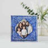 🕎 Happy Hanukkah, benutzerdefinierter Text Feiertagskarte (Stehend Vorderseite)