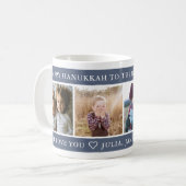 Happy Hanukkah Best Bubbeh Custom Kaffeetasse (Vorderseite Links)