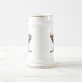 Happy Hanukkah Bierglas (Mittel)