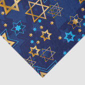 Happy Hanukkah Blue Star von David Tissue Seidenpapier (Ausschnitt)