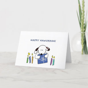 Happy Hanukkah Card Holiday Grußkarte Feiertagskarte