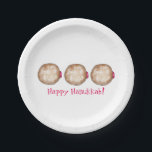 Happy Hanukkah Chanukah Jelly Donut Doughnut Pappteller<br><div class="desc">Eine originelle Marker-Illustration einer köstlichen Gelee,  die mit Puderzucker überzogen ist. Perfekt für Hanukkah! Diese Chanukah Illustration ist auch auf anderen Produkten verfügbar. Sehen Sie nicht,  wonach Sie suchen? Brauchen Sie Hilfe bei der Anpassung? Kontaktieren Sie Rebecca,  um etwas für Sie entworfen zu haben.</div>