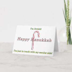 Happy Hanukkah Christmas Card Karte
