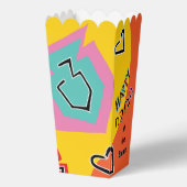 Happy Hanukkah Colorful Dancing Dreidels Geschenkschachtel (Vorderseite)