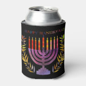 Happy Hanukkah Cozy Dosenkühler (Kanne Vorderseite)