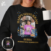 HAPPY HANUKKAH Custom Foto BUBBA Sweatshirt