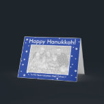 HAPPY HANUKKAH! Customizable My Dog Abstimmungen C Feiertagskarte<br><div class="desc">Wish Your Friends AND Your Legislativlators A HAPPY HANUKKAH With Official Holiday Greetings From My Dog Abstimmungen! Matching Stamps Too!</div>