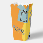 Happy Hanukkah Dancing Dreidels Geschenkschachtel (Rückseite)