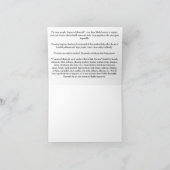 Happy Hanukkah! Dankeskarte (Innenseite)