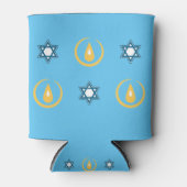 Happy Hanukkah Dosenkühler (Vorderseite)