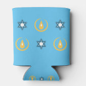 Happy Hanukkah Dosenkühler (Rückseite)