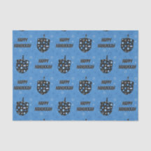 Happy Hanukkah Dreidel Cutout