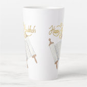 Happy Hanukkah Entertainment Milchtasse (Vorderseite)