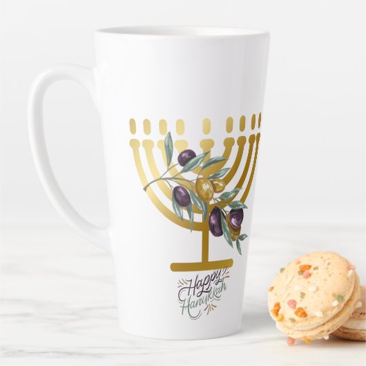 Happy Hanukkah Entertainment Milchtasse (Beispiel)