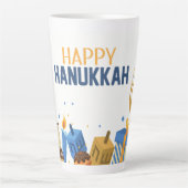 Happy Hanukkah Entertainment Milchtasse (Vorderseite)