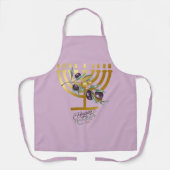 Happy Hanukkah Entertainment Schürze (Vorderseite)