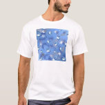 Happy Hanukkah Falling Star und Dreidels T-Shirt<br><div class="desc">Sie sehen die Lee Hiller Design Collection. Bekleidung,  Geschenke & Sammlerstücke Lee Hiller Fotografie oder Digital Art Collection. Sie können ihre Naturfotografie unter http://HikeOurPlanet.com/ ansehen und ihrem Wanderblog im Hot Springs Nationalpark folgen.</div>