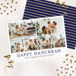 Happy Hanukkah Family Foto<br><div class="desc">Senden Sie diese schöne Karte an Familie und Freunde!</div>