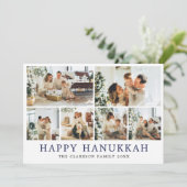 Happy Hanukkah Family Foto (Stehend Vorderseite)