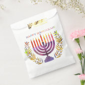 Happy Hanukkah Favor Bag Geschenktütchen (Versiegelt)