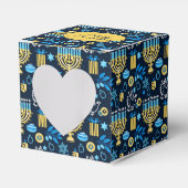 Happy Hanukkah Favor Box Geschenkschachtel (Vorderseite)