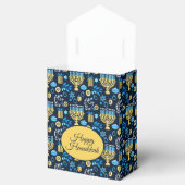 Happy Hanukkah Favor Box Geschenkschachtel (Geöffnet)