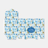 Happy Hanukkah Favor Box Geschenkschachtel (Ungefaltet)