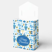 Happy Hanukkah Favor Box Geschenkschachtel (Geöffnet)