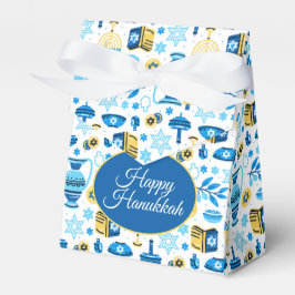 Happy Hanukkah Favor Box Geschenkschachtel