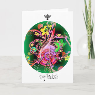 " Happy Hanukkah" Feiertagskarte