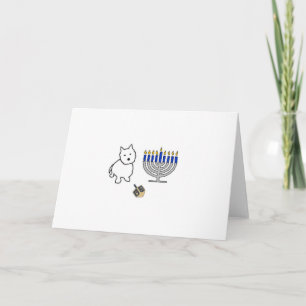 Happy Hanukkah Feiertagskarte