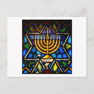 HAPPY HANUKKAH FEIERTAGSPOSTKARTE