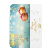 Happy Hanukkah Festival festliche Dekoration Magnet (Vertikal)