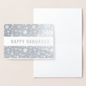Happy Hanukkah Folienkarte (Anzeige)